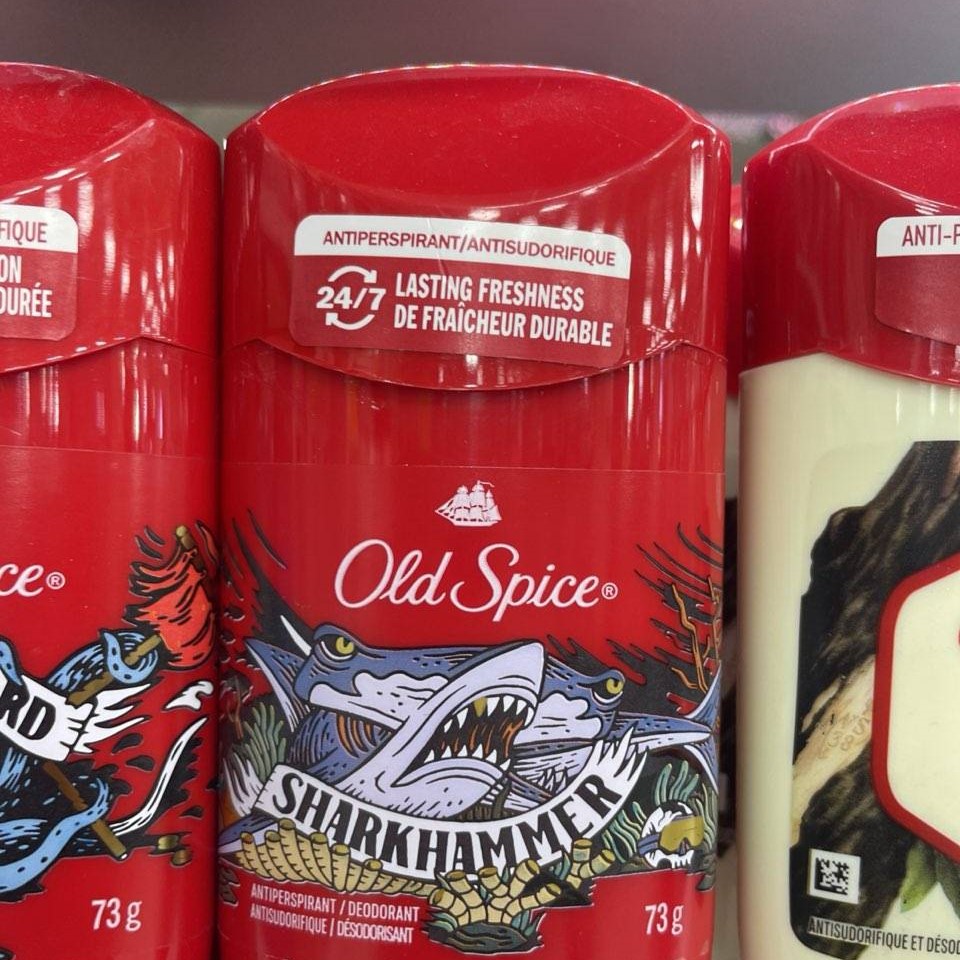 دئودورانت ضد تعریق مردانه اولد اسپایس مدل شارک همر Old Spice Sharkhammer