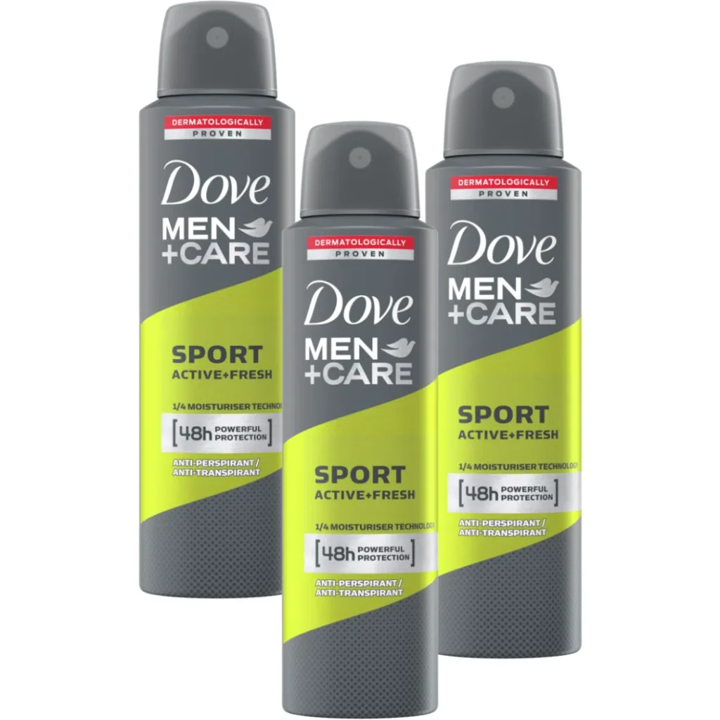 اسپری ضد تعریق مردانه داو مدل Sport Active Fresh حجم 250 میل 1 اسپری ضد تعریق مردانه داو مدل Sport Active Fresh حجم 250 میل