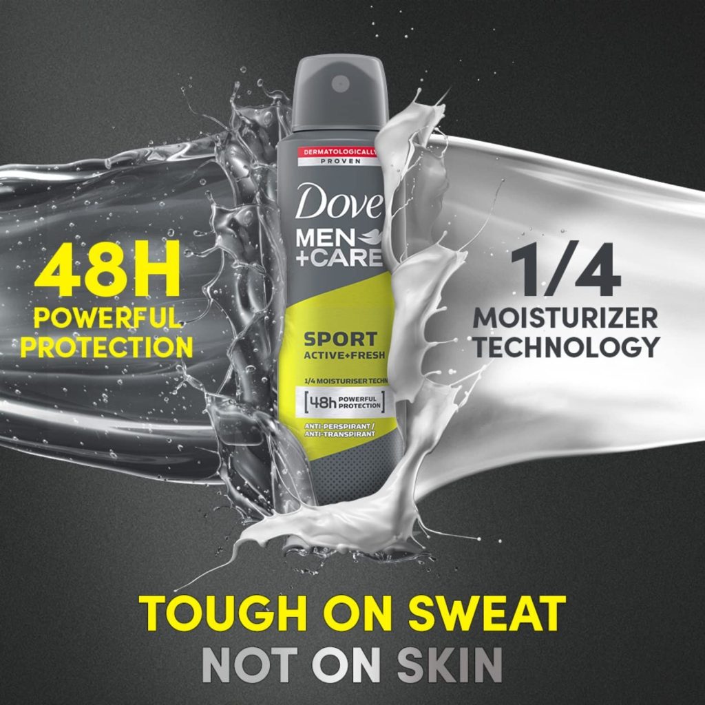 اسپری ضد تعریق مردانه داو مدل Sport Active Fresh حجم 250 میل 2 اسپری ضد تعریق مردانه داو مدل Sport Active Fresh حجم 250 میل