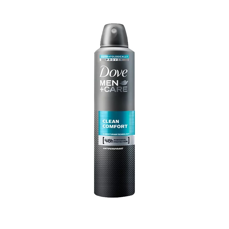 اسپری ضد تعریق مردانه داو Dove مدل Clean Comfort حجم 250 میلی